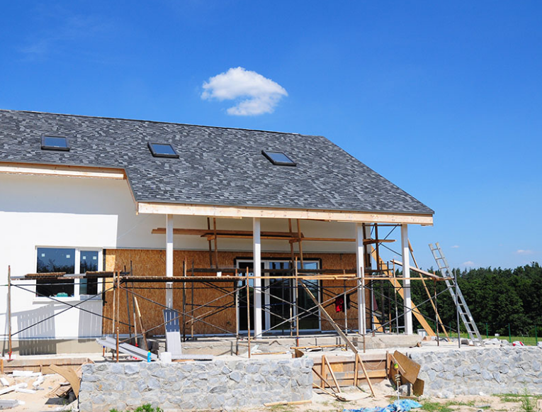 Pose de fenêtres de toit, Nozay